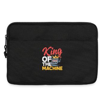 Roi des machines à sous Casino Jackpot Jeu - Sacoche pour ordinateur portable 13 pouces - noir - Devant