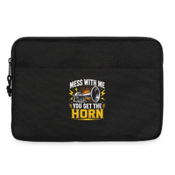 Truck Driver Funny Professional Driver Gift - Laptop bag 13" - black - Front