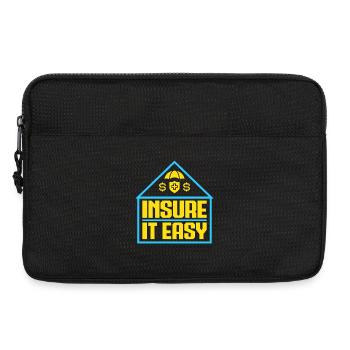 Insurance Agent Insure It Easy Funny Insurance - Laptoptasche 13" - Schwarz - Vorne