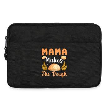 Mom bakes the dough - Laptop bag 13" - black - Front