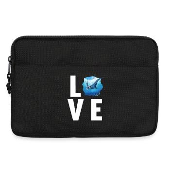 Rays Manta Rays - Laptop bag 13" - black - Front