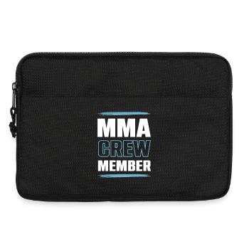 Mma Crew - Laptop bag 13" - black - Front