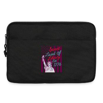 Sweet Land Liberty 1776 Patriotic USA - Laptop bag 13" - black - Front