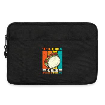 tacos are everything - Laptoptasche 13" - Schwarz - Vorne