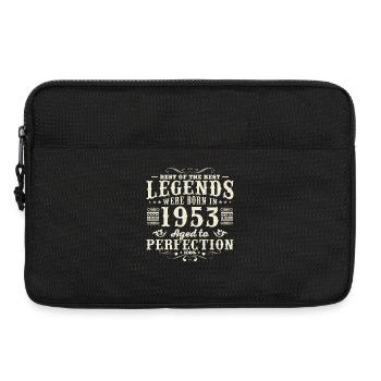 Retro-Geburtstagsgeschenk von 1953 - Laptoptasche 13" - Schwarz - Vorne