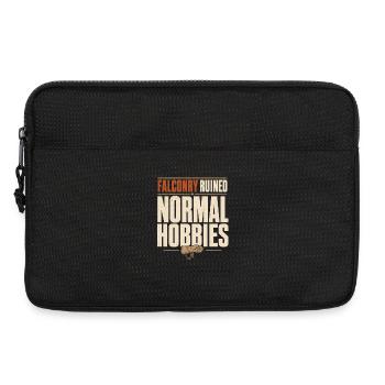 Falknerei Falkner Greifvogel Raubvogelführer - Laptoptasche 13" - Schwarz - Vorne