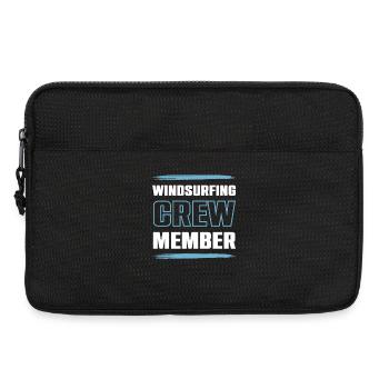 Windsurfing Crew - Laptoptasche 13" - Schwarz - Vorne