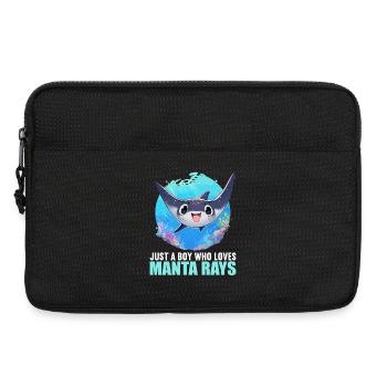 Rays Manta Rays - Laptop bag 13" - black - Front