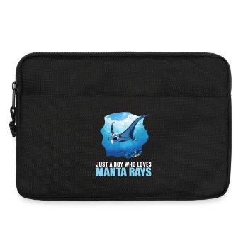 Rays Manta Rays - Laptop bag 13" - black - Front