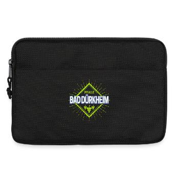 Bad Dürkheim in Deutschland Vintage Reben Design - Laptoptasche 13" - Schwarz - Vorne