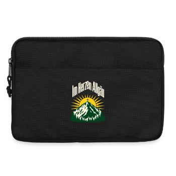 Im Herzen Allgaeu, Gruenten Hiking Souvenir - Laptoptasche 13" - Schwarz - Vorne