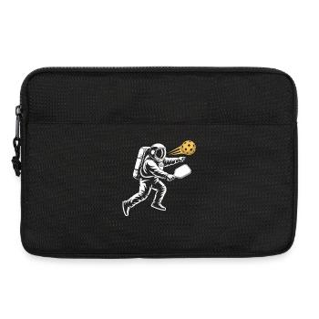 Pickleball Astronaut T-Shirt - Laptoptasche 13" - Schwarz - Vorne
