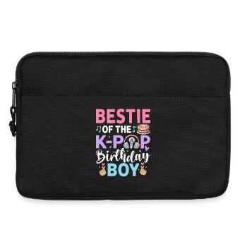 Bestie of The K-Pop Birthday Boy - Laptop bag 13" - black - Front