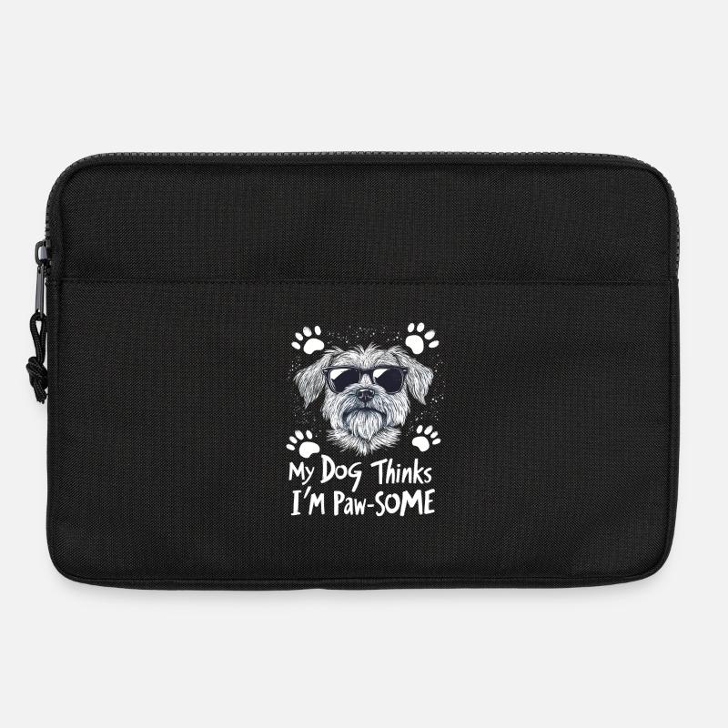 Pawsome Dog Owner - Laptop bag 13" - black
