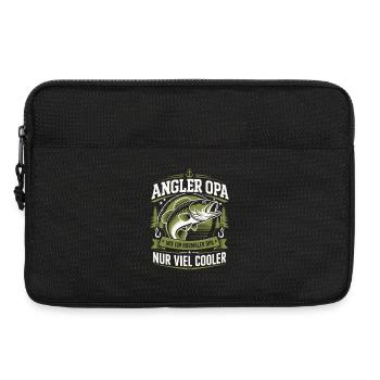 Angler Opa Viel Cooler - Laptoptasche 13" - Schwarz - Vorne