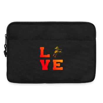 Pickleball athlete Geschenkidee für den Geburtstag - Laptoptasche 13" - Schwarz - Vorne