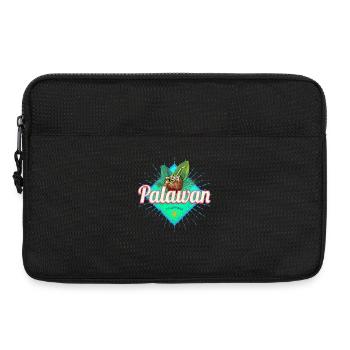 Palawan Island in the Philippines with Coconut - Laptop bag 13" - black - Front