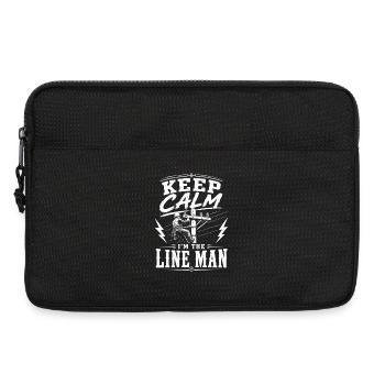 Strom Techniker Lineman Ingenieur Design - Laptoptasche 13" - Schwarz - Vorne