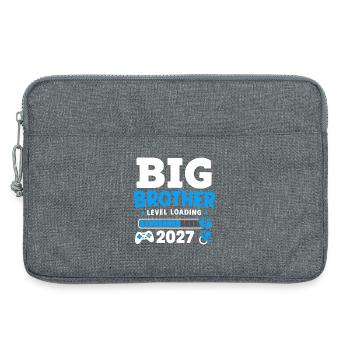 Großer Bruder Level-Ladung 2027 - Laptoptasche 13" - Grau meliert - Vorne