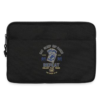 Eat Sleep Rip Packs Trading Cards Repeat - Laptop bag 13" - black - Front