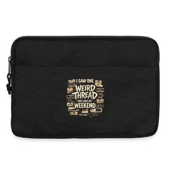 Ein seltsamer Thread | True Crime Forum - Laptoptasche 13" - Schwarz - Vorne