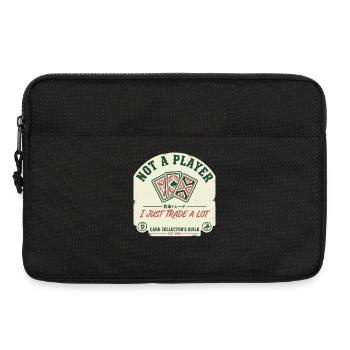 Not A Player I Just Trade A Lot Trading Card - Laptoptasche 13" - Schwarz - Vorne