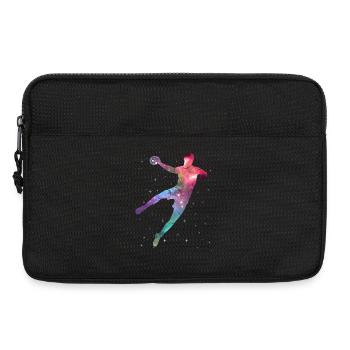 Joueur de handball Joueur de handball Space Boy Handball - Sacoche pour ordinateur portable 13 pouces - noir - Devant