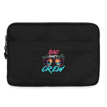 Bali Party Crew - Laptop bag 13" - black - Front