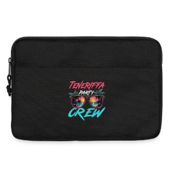 Tenerife Party Crew - Laptop bag 13" - black - Front