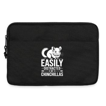 Chinchilla Sprüche Lustiges Chinchillas Geschenk - Laptoptasche 13" - Schwarz - Vorne