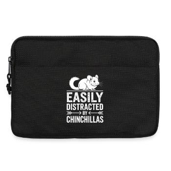 Chinchilla Sprüche Lustiges Chinchillas Geschenk - Laptoptasche 13" - Schwarz - Vorne
