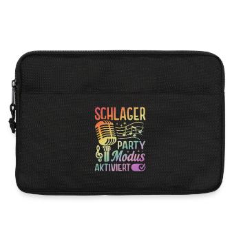 Schlager Party Schlagermusik Tanzparty Musik - Laptoptasche 13" - Schwarz - Vorne