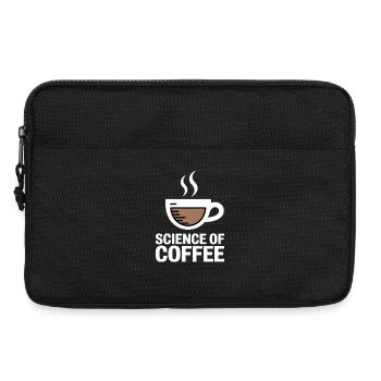Science Of Coffee Espresso Ritual - Laptoptasche 13" - Schwarz - Vorne