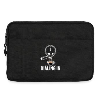 Dialing In Espresso Ritual - Laptop bag 13" - black - Front