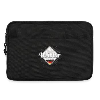 Weimar in Stadt Deutschland Thüringen Souvenir - Laptoptasche 13" - Schwarz - Vorne