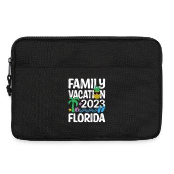 Familienurlaub 2023 Florida - Laptoptasche 13" - Schwarz - Vorne