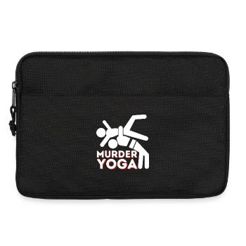 Murder Yoga Grim Gym Meme - Laptoptasche 13" - Schwarz - Vorne
