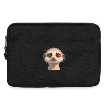 Suricate Erdmännchen - Sacoche pour ordinateur portable 13 pouces - noir - Devant