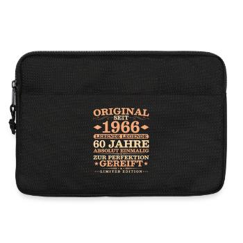 1966 Jahrgang 60 Jahre Absolut Einmalig - Laptoptasche 13" - Schwarz - Vorne