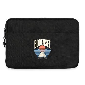 Bodensee Unser See Lake Vacation Memory - Laptoptasche 13" - Schwarz - Vorne