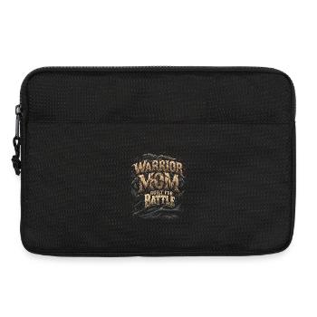 Warrior Mom - Laptop bag 13" - black - Front