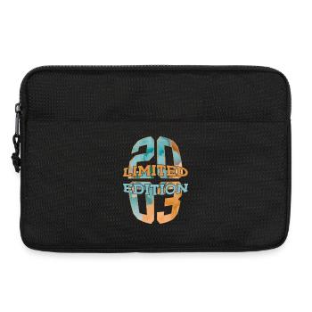 LIMITED EDITION 2003 23 JAHRE 23. GEBURTSTAG - Laptoptasche 13" - Schwarz - Vorne