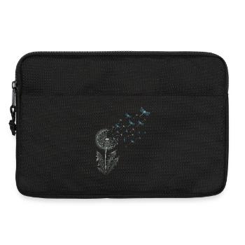 Dandelion with dragonflies - Laptop bag 13" - black - Front
