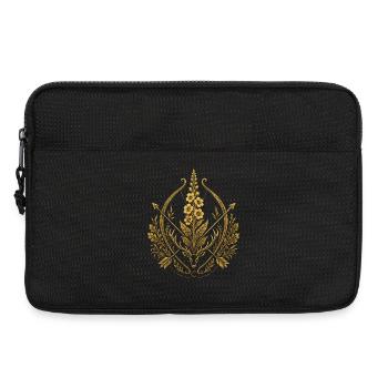 Dziewanna-Bogenemblem - Laptoptasche 13" - Schwarz - Vorne