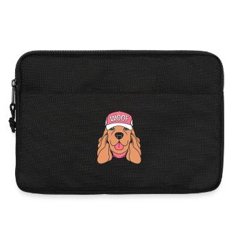 Père de cocker spaniel - Sacoche pour ordinateur portable 13 pouces - noir - Devant