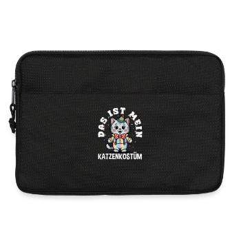 Das Ist Mein Katzenkostüm Katze Karneval Fasching - Laptoptasche 13" - Schwarz - Vorne