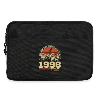 1996 Vintage Retro Birthday Gift 1996 - Laptop bag 13" - black - Front