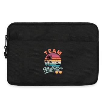 Team Mallorca Retro Strand - Laptoptasche 13" - Schwarz - Vorne
