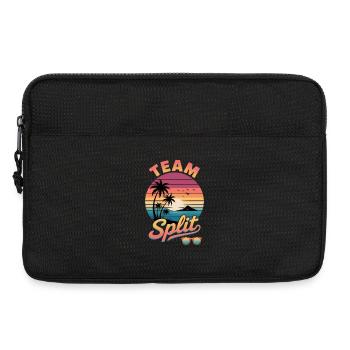 Team Split Sunset Rétro - Sacoche pour ordinateur portable 13 pouces - noir - Devant