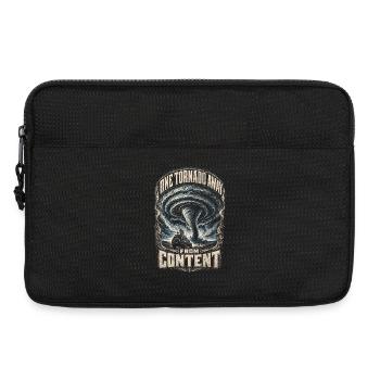 Storm Chaser Meteorologist One Tornado Away - Laptop bag 13" - black - Front